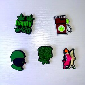 5pcs Assorted Jibbitz, Crocs Charms/ Crocs Accessories
